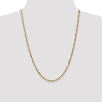 Thumbnail for 10-Karat 3.35mm Semi-Solid Curb Link Chain -24