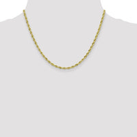Thumbnail for 10-Karat 3mm Semi-Solid Rope Chain - 18