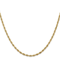 Thumbnail for 10-Karat 2.8mm Semi-Solid Rope Chain - 26