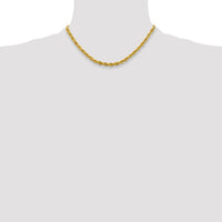 Thumbnail for 10-Karat 4.25mm Semi-Solid Rope Chain - 16