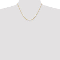 Thumbnail for 10 Karat Yellow Gold 18 inch Rope Chain- Extra-Light Diamond Cut-1.5mm