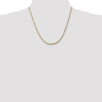 Thumbnail for 10-Karat 2.75mm Flat Figaro Chain - 20