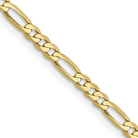 Thumbnail for 10-Karat 2.75mm Flat Figaro Chain - 20