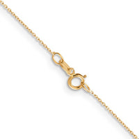 Thumbnail for 10karat .6mm D/C Cable Chain