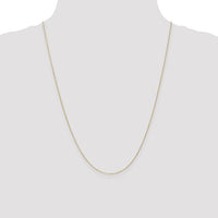 Thumbnail for 10karat .8mm D/C Cable with Spring Ring Clasp Chain