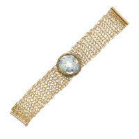 Thumbnail for 14/20 Gold Filled Woven Ancient Roman Glass Bracelet