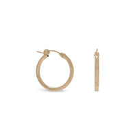 Thumbnail for 12/20 Gold Filled 2mm x 22mm Hoops