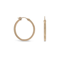 Thumbnail for 12/20 Gold Filled 2mm x 27mm Hoops