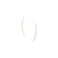Thumbnail for 14K Gold Plated Crescent Post Earrings