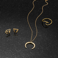Thumbnail for 14 Karat Gold Plated Wave Ring