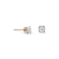 Thumbnail for 14/20 Gold Filled 4mm CZ Stud Earrings