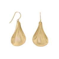 Thumbnail for 14 Karat Gold Plated Spoon Design French Wire Earrings