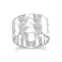 Thumbnail for 11mm Hammered Band Ring