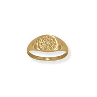 Thumbnail for 14 Karat Gold Plated Round CZ Star Ring