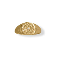 Thumbnail for 14 Karat Gold Plated Round CZ Star Ring