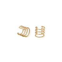 Thumbnail for 14 Karat Gold Plated Four Row Ear Cuff