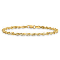 Thumbnail for 14-Karat 3.0mm Semi-Solid Rope Bracelet - 7