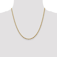 Thumbnail for 14-Karat 2.8mm Semi-Solid Rope Chain - 20