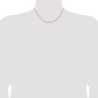 Thumbnail for 14-Karat 2.85mm Semi-Solid Curb Chain - 16