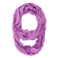 Thumbnail for Purple Genevieve Infinity Scarf