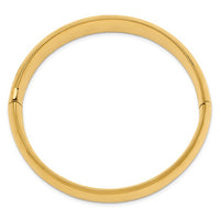 Thumbnail for 14karat 9/16 Oversize High Polished Hinged Bangle Bracelet
