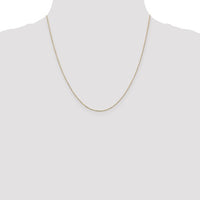 Thumbnail for 14-karat .8mm D/C Cable with Lobster Clasp Chain