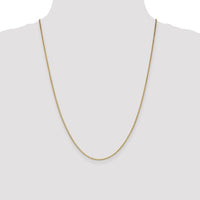 Thumbnail for 14-karat 1.5mm Lightweight Flat Anchor Link Pendant Chain