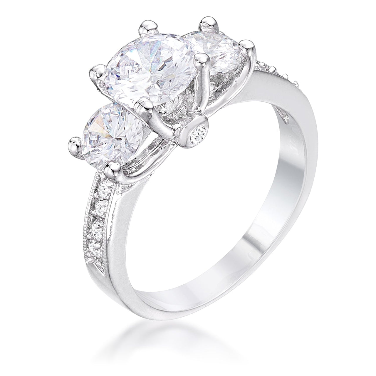 🎁 The Mantova-3 Piece CZ Engagement Ring (100% off)