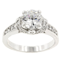 Thumbnail for Rhodium Plated Regal Ring