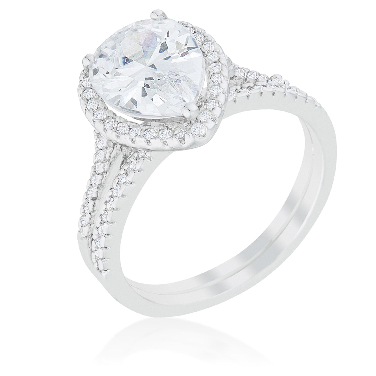 🎁 Naples Glow Pear Engagement Ring (100% off)