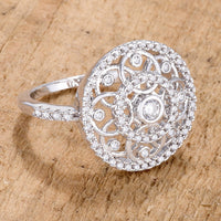 Thumbnail for .5 Ct Interlocking Circles Ring with CZ