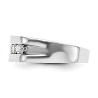 Thumbnail for 10-karat 5-Stone Lab Grown Diamond SI1/SI2, G H I, Men's Channel Band