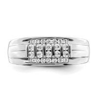 Thumbnail for 10k WG Gents Lab Grown Diamond SI1/SI2, G H I, Ring