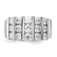 Thumbnail for 14-karat WG 1.5ctw SI1/SI2, G H I Lab Grown Dia Band