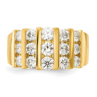 Thumbnail for 14-karat YG 1.5ctw SI1/SI2, G H I Lab Grown Dia Band