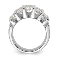 Thumbnail for 14-karat White Gold 3ctw SI1/SI2, G H I, Lab Grown Diamond Band
