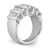 Thumbnail for 14-karat White Gold 3ctw SI1/SI2, G H I, Lab Grown Diamond Band