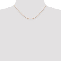 Thumbnail for 14-karat Rose Gold .8mm D/C Cable Chain