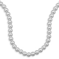 Thumbnail for 10mm Sterling Silver Bead Strand