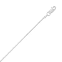 Thumbnail for 025 Eight Side Snake Chain Necklace (1mm)
