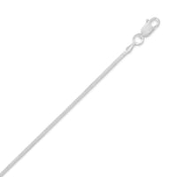 Thumbnail for 040 Square Snake Chain Necklace (1.3mm)