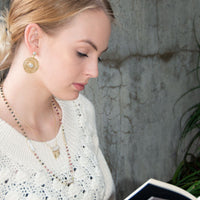 Thumbnail for 14 Karat Gold Plated Cultured Freshwater Pearl Necklace