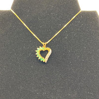 Thumbnail for JADE / DIAMOND BOX NECKLACE