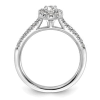 Thumbnail for 14kw Lab Grown Diamond SI1/SI2, G H I, Complete Engagement Ring