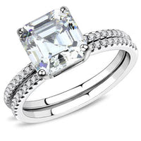 Thumbnail for 🎁 Chianti Bloom CZ Wedding Ring Set (100% off)