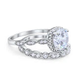 The Salerno CZ Engagement Ring