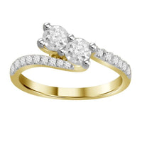 Thumbnail for 0.50CT RD DIAMONDS SET IN 14KT YELLOW GOLD LADIES RING