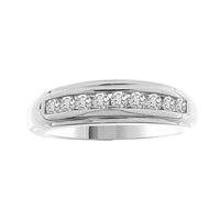 Thumbnail for LADIES RING 1/4 CT ROUND DIAMOND 10K WHITE GOLD