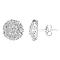 Thumbnail for LADIES EARRINGSS 3/4  CT ROUND DIAMOND 10K WHITE GOLD