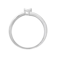 Thumbnail for LADIES RING 0.01 CT ROUND DIAMOND SILVER